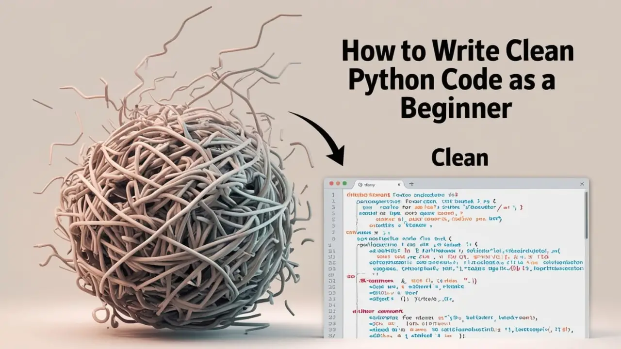 Tips for Writing Clean Python Code as a Beginner